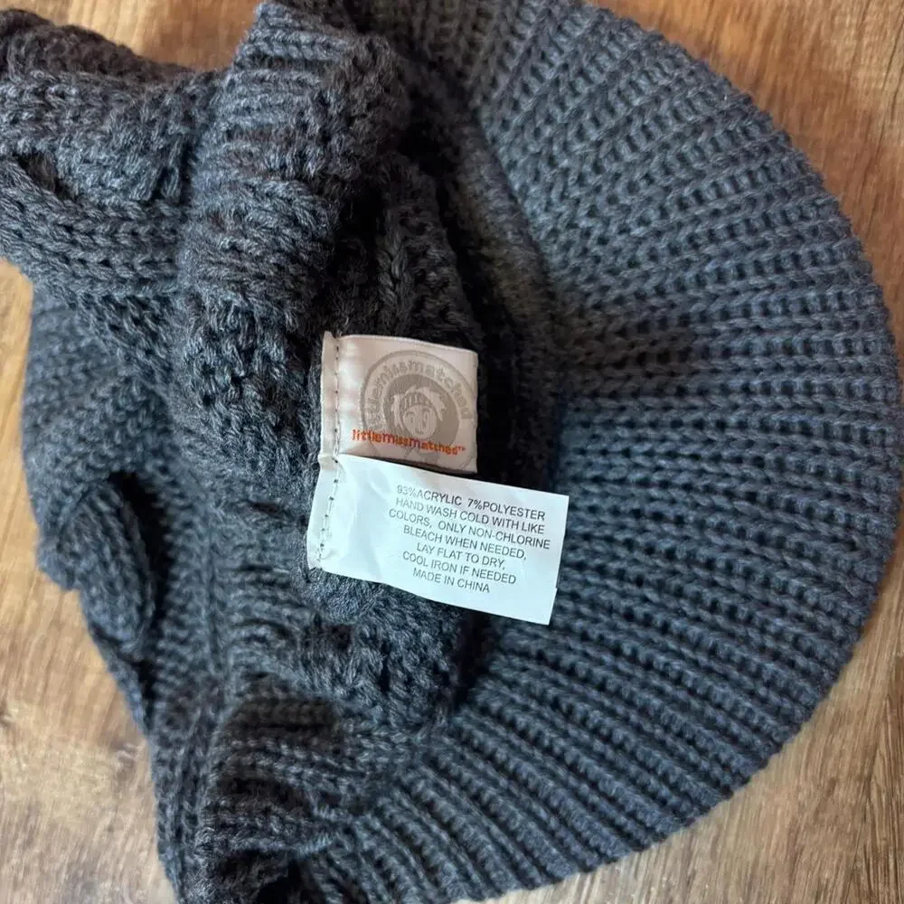 y2k chic posh cabbie hat little miss matched grey acrylic 2000s